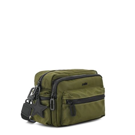 Cartera bandolera pequeña ronnie verde oliva-1