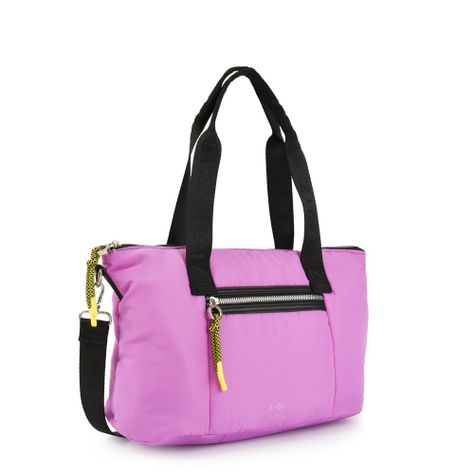 Cartera dos asas mediana robinna lila-1