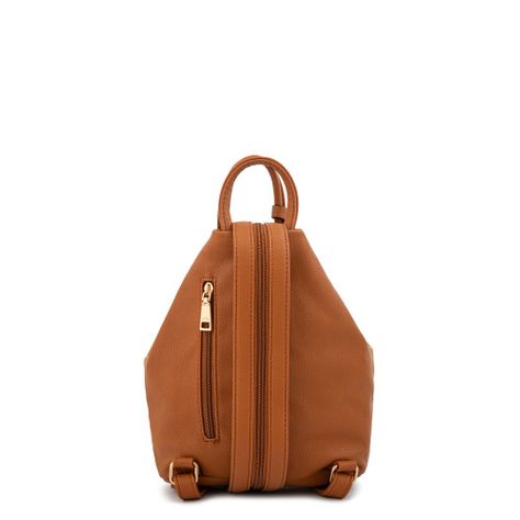 Mochila pequeña laisse camel-2