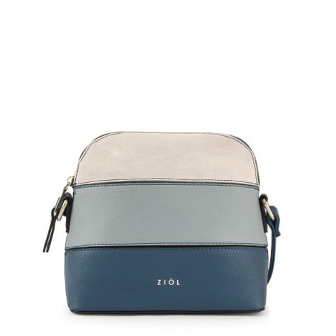 Cartera bandolera pequeña lourd azul-0