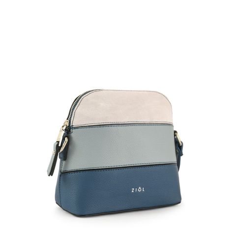 Cartera bandolera pequeña lourd azul-1