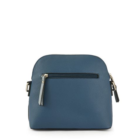 Cartera bandolera pequeña lourd azul-2