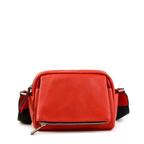 Cartera bandolera pequeña byanca rojo-0