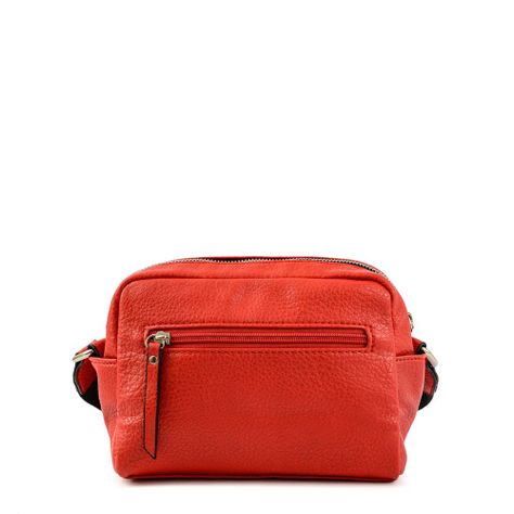 Cartera bandolera pequeña byanca rojo-2