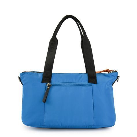 Cartera dos asas mediana robinna azul-2