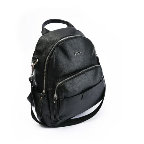 Mochila mediana lilio negro-1