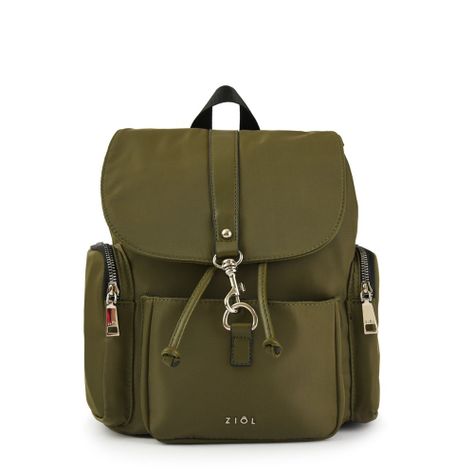 Mochila mediana fumy verde oliva-0