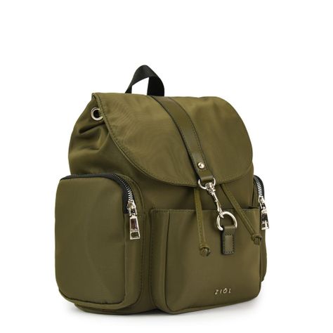 Mochila mediana fumy verde oliva-1