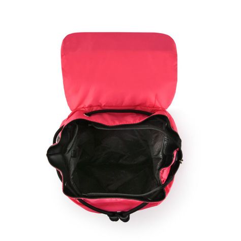 Mochila con tapa mediana olimpia fucsia-3