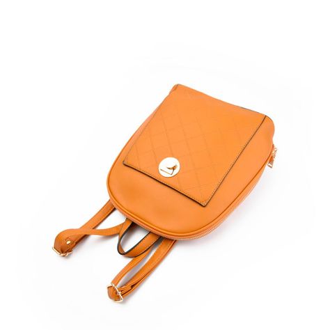 Mochila mediana minme mostaza-2