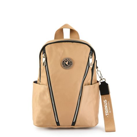 Mochila adelle beige-0