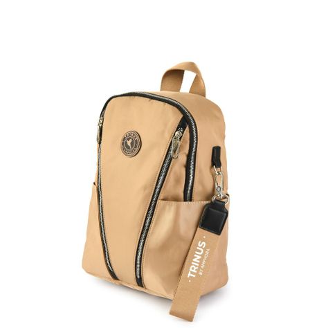 Mochila adelle beige-1