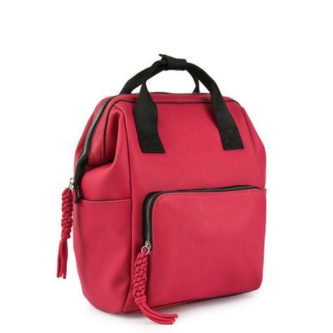 Mochila mediana sully fucsia-1