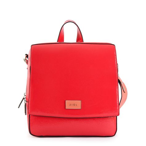 Mochila con tapa mediana manchester fucsia-0