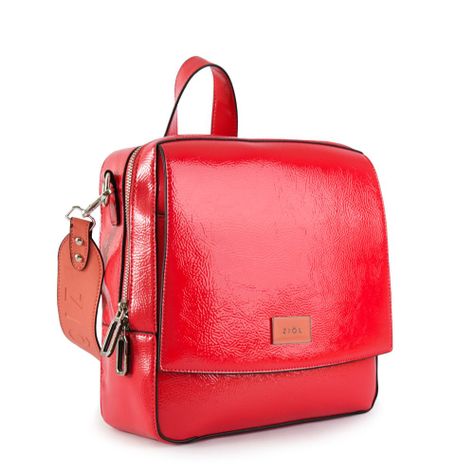 Mochila con tapa mediana manchester fucsia-1