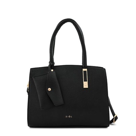 Cartera dos asas grande yanina negro-0