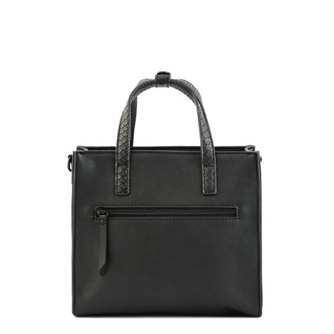 Cartera bandolera mediana maily negro-2