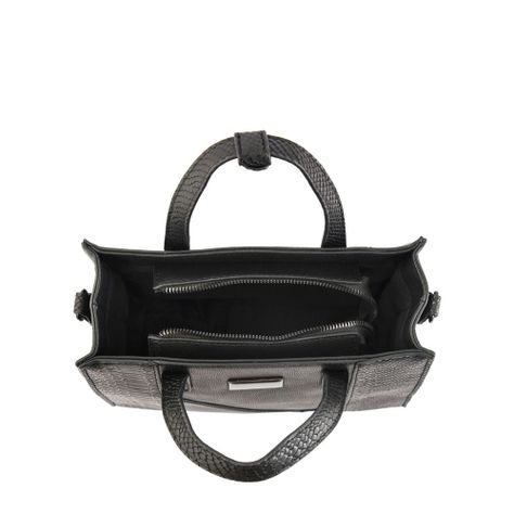 Cartera bandolera mediana maily negro-3