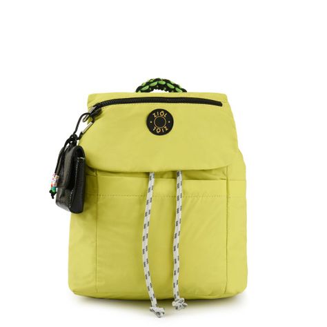 Mochila con tapa mediana olimpia verde limon-0