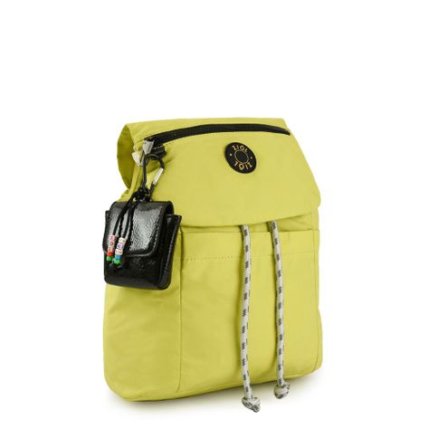 Mochila con tapa mediana olimpia verde limon-1