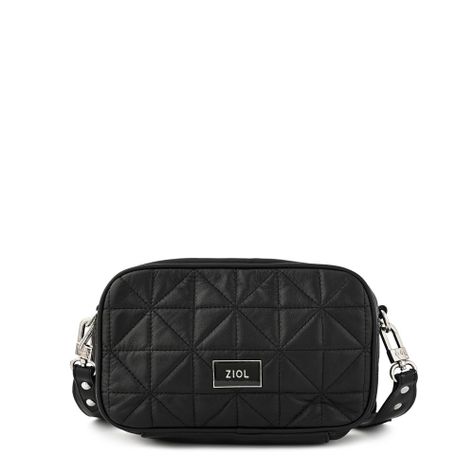 Cartera bandolera mediana saida negro-0