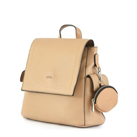 Mochila mediana iskra beige-1