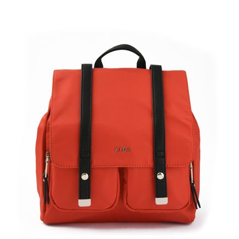 Mochila con tapa mediana erzurum rojo-0