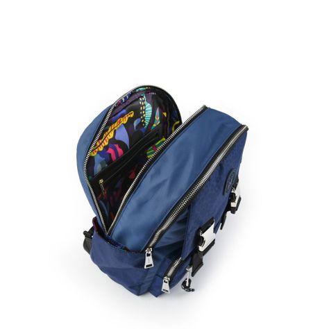 Mochila college mediana azul-3