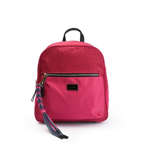 Mochila mediana browalia fucsia-0