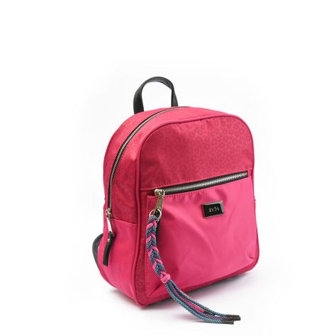Mochila mediana browalia fucsia-1