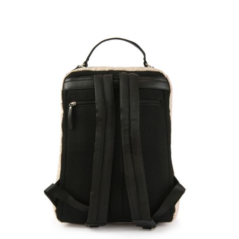 Mochila Porta Notebook Grande Silvie Taupe-2
