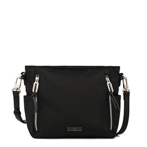 Cartera bandolera pequeña penny negro-0