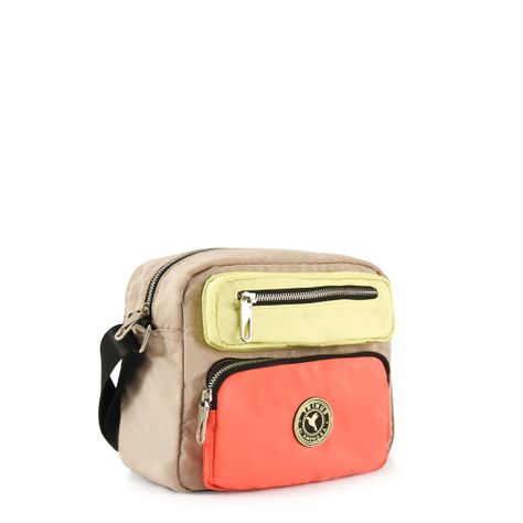 Cartera bandolera mediana silvie taupe-1