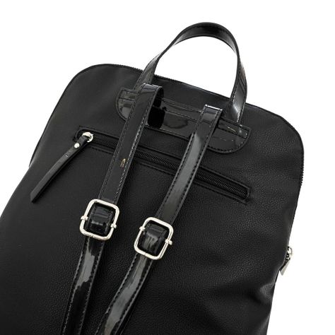 Mochila mediana hailey negro especial-2