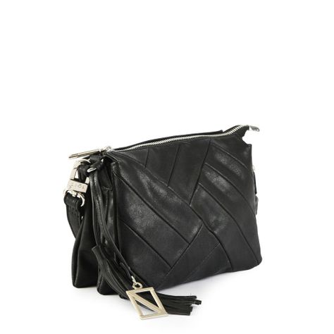 Cartera bandolera pequeña bora negro-1