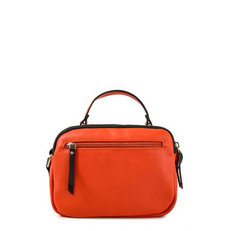 Cartera bandolera pequeña dátil rojo tomate-2