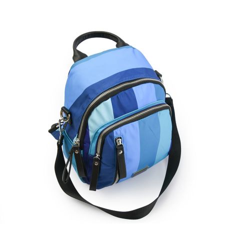 Mochila pequeña dublin azul-2