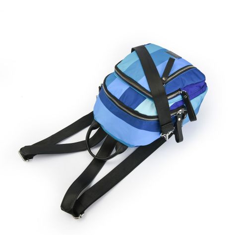 Mochila pequeña dublin azul-3