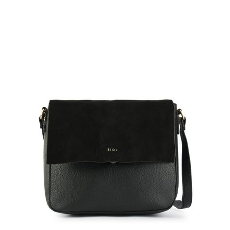 Cartera bandolera mediana natalina negro-0