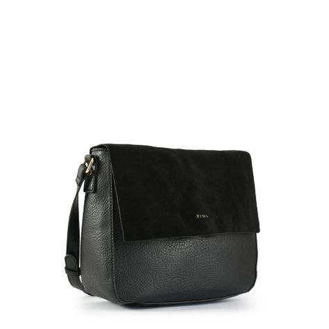 Cartera bandolera mediana natalina negro-1