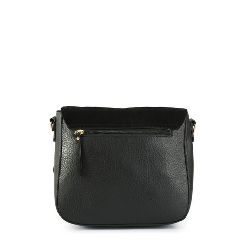 Cartera bandolera mediana natalina negro-2
