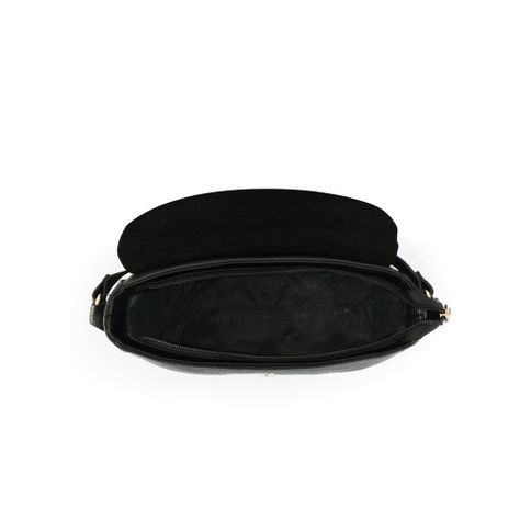 Cartera bandolera mediana natalina negro-3