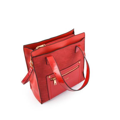Cali Cartera Dos Asas Tres Divisiones Grande Rojo-2