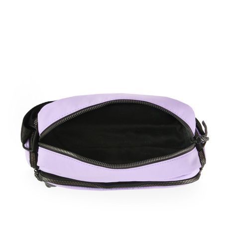 Cartera bandolera pequeña rivetta lila-3