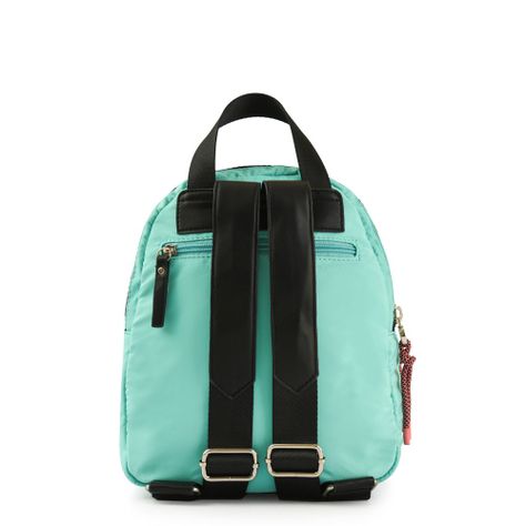 Mochila pequeña pradis turquesa-2