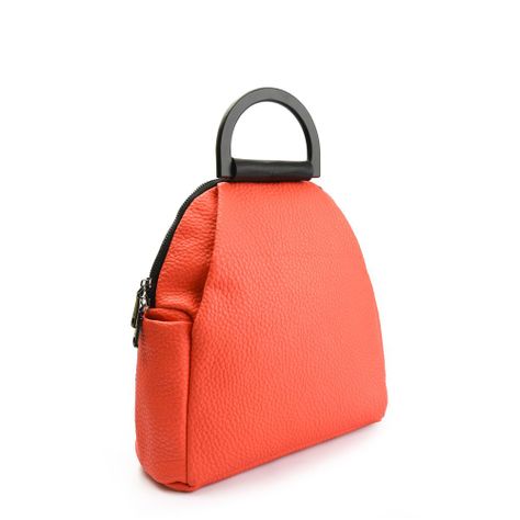 Mochila mediana camille rojo tomate-1