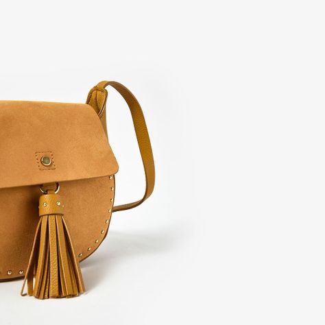 Narancia Cartera Tipo Bandolera Amarillo Claro-3