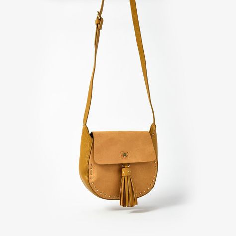 Narancia Cartera Tipo Bandolera Amarillo Claro-2