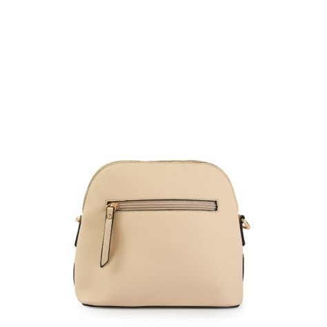 Cartera bandolera pequeña lourd beige-2
