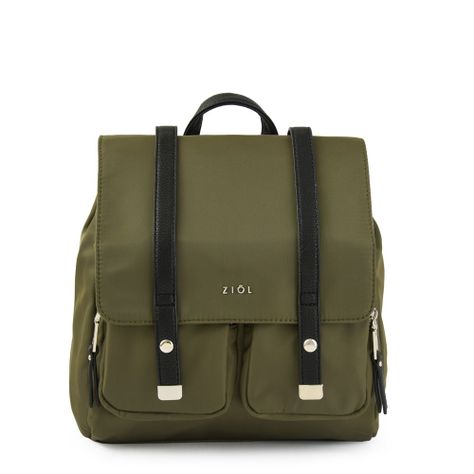 Mochila con tapa mediana erzurum verde oliva-0